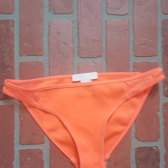 bright orange bikini bottoms